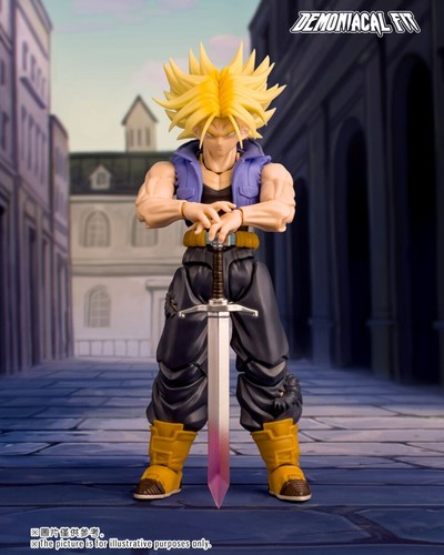 In Stock Demoniacal Fit Dragon Ball The Coming One Top Gun Trunks Action Figure - Picture 14 of 18