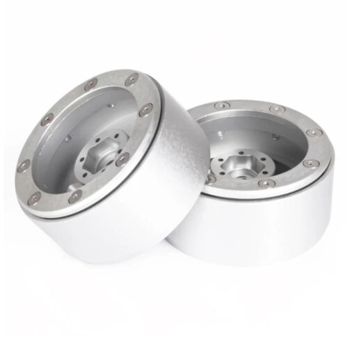 4PCS Aluminum 1.9 inch Beadlock Wheels & Wheels Cap Rims for 1/10 RC Crawler Car - Picture 3 of 8