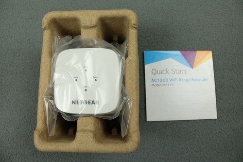 NETGEAR - EX6110 AC1200 WiFi Wall Plug Range Extender Dual Band - Afbeelding 2 van 3