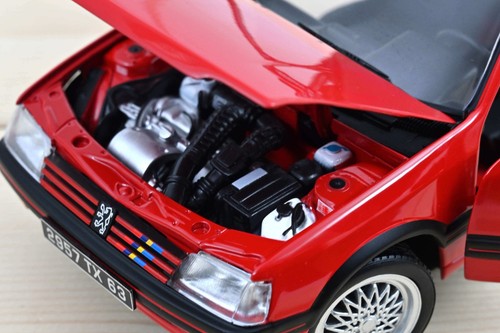 184846 Peugeot 205 GTi 1.9 PTS Deco Vallelunga Red Norev 1/18 - Foto 3 di 3