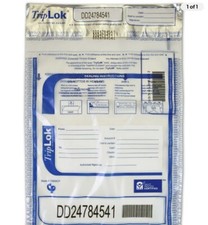 TripLOK Series A Tamper-Evident Bags 9 x 12 Clear 100/Pack 585028