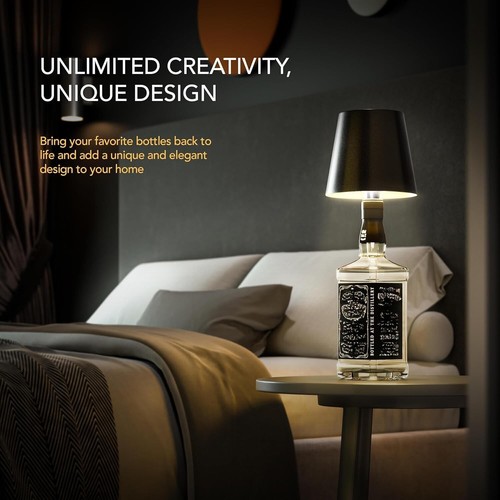 Wireless Bottle Lamp, For Any Type of Bottle - LED Bottle Lamp for Indoor & O... - Bild 6 von 6