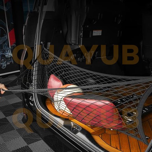 Envelope Style Trunk Organizers Mesh Cargo Net for CHEVROLET CORVETTE 2005-2013 - Picture 8 of 12