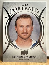 2018-19 Upper Deck UD Portraits  Steven Stamkos #P-16 Lightning
