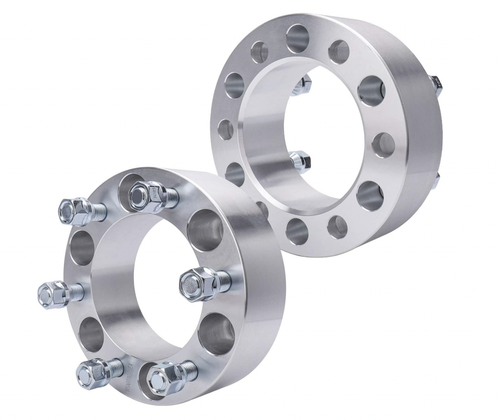 2x 6x5.5 Wheel Spacers Adapters 2" Inch 7/16-20 For Chevy GMC 6 Lug K10 Blazer - Picture 15 of 24