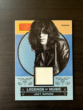 Joey Ramone 2014 Panini Golden Age Legends of Music Worn Relic #4 Memorabilia