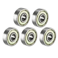 5pcs 626Z Deep Groove Ball Bearing Single Shield 6mm x 19mm x 6mm Chrome Steel
