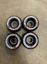 KRYPTONICS Hockey 62MM 85A Black Roller Blade Street Skateboard Wheels