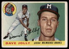 1955 Topps Dave Jolly #35 GOOD 