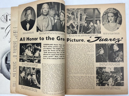 SCREENLAND Magazine JULY 1939 Deanna Durbin Cover - Picture 5 of 10