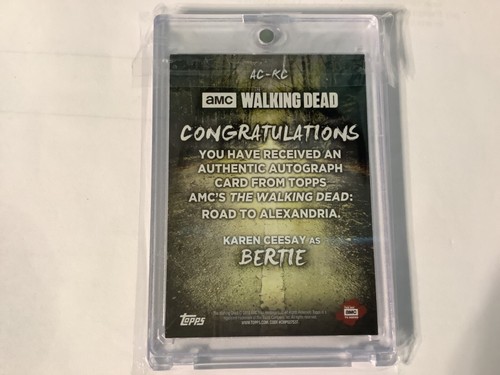 AMC The Walking Dead Autographed Cards Survival Box, Evolution, Seasons 1-8 nm/m - Picture 20 of 35