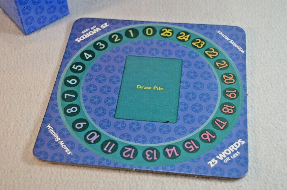 25 Words or Less Board Game Winning Moves Missing Sand Timer and Directions - Image 3 of 4