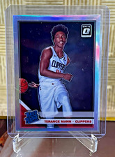 2019-20 Donruss Optic Holo Prizm #165 Terance Mann Clippers RC Rookie