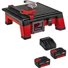 Image of Einhell TE-TC 18/115 Li 18v Cordless Tile Saw 115mm 2 x 4ah Li-ion