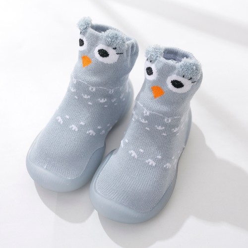 Infant Toddler Cute Cartoon Animals Shoes First Walkers Baby Elastic Socks Shoes - Picture 25 of 39