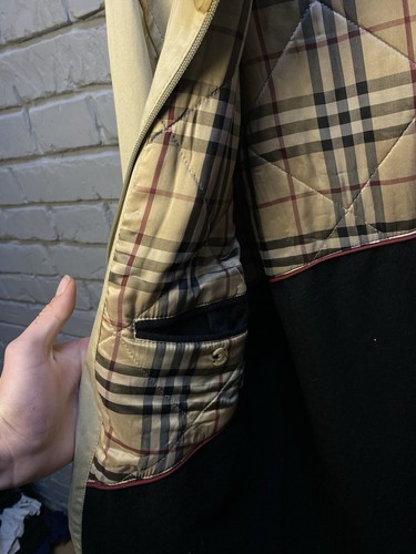 Chaqueta gabardina vintage Burberry London beige para hombre talla 52 - Imagen 6 de 8