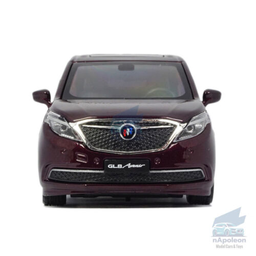 1:32 Buick GL8 Avenir Modellauto Alu Diecast Spielzeugfahrzeug Sammlung Geschenk braun - Bild 6 von 12