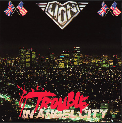 Lion (Doug Aldrich / Kai Swan) - Trouble in Angel City CD US 1989 SLAMCD 5 NEU