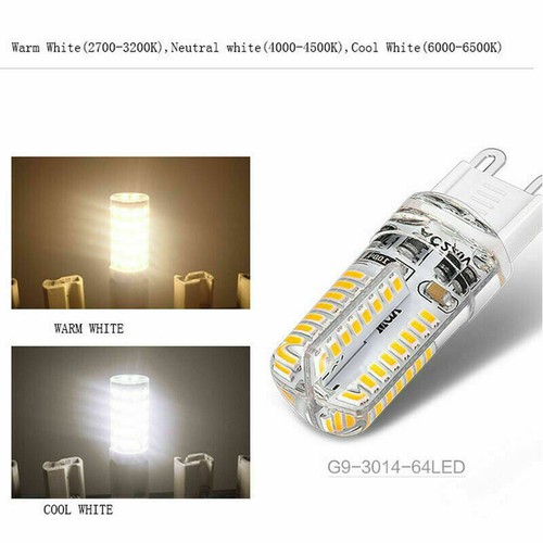 6W G9 LED bulbs COB Replace Halogen 4W 5W globes warm cool white lamp AC 240V - Picture 16 of 17