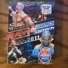 WWE: Raw and Smackdown - The Best of 2011 (DVD, 2012, 4-Disc Set) NEW SEALED