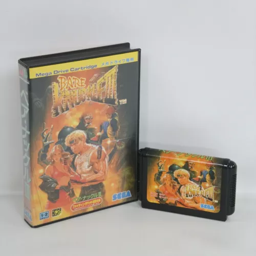 Mega Drive BARE KNUCKLE III 3 No Instruction 1603 Sega md