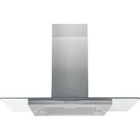 Hotpoint UIF9.3FLBX Built In 90cm Island Cooker Hood 4 Speeds B Rated Stainless