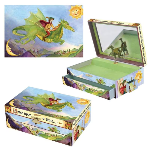 Caja del Tesoro Mundial Dragones Enchantmints: 'El Aprendiz de Hechicero', 3 cajones. - Imagen 7 de 8