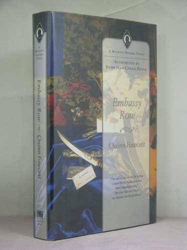 1st,signed by2,Mycroft Holmes 2:Embassy Row by Chelsea Quinn Yarbro,Bill Fawcett - Picture 4 of 12