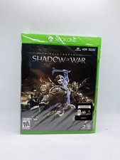 Middle Earth Shadow of War Xbox One Sealed 4K HDR X Enhanced LotR Game Microsoft