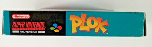 Nintendo SNES PLOK PAL verpackt komplett im Karton CIB guter Zustand - Bild 3 von 13
