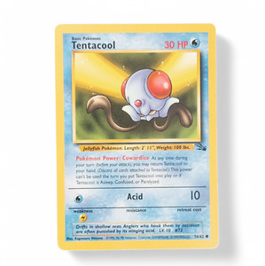 Tentacool 56/62 Pokemon Fossil Common NM