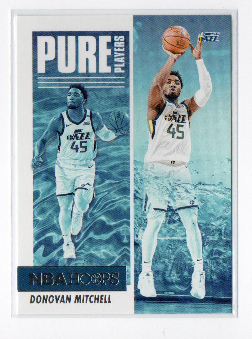 21-22 Hoops Pure Players #3 Donovan Mitchell - Utah Jazz