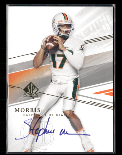 Stephen Morris 2014 SP Authentic Auto - Picture 1 of 2