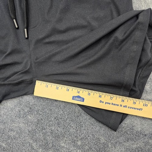 Eddie Bauer Shorts Mens Medium Black Lounge sweat active drawstring pockets - Picture 11 of 12