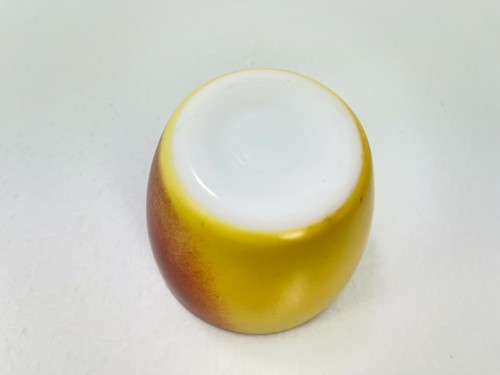 Vintage Hazel Atlas Milk Glass Jam Jelly Jar Cup - No Lid - Picture 11 of 11