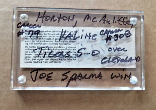 Detroit Tigers Al Kaline Signed 1968 Regular Season Ticket Upper Deck Box Seat - Picture 4 of 4