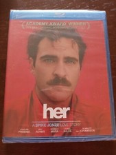 Her (Blu-ray/DVD, 2014, 2-Disc Set) NEW SEALED