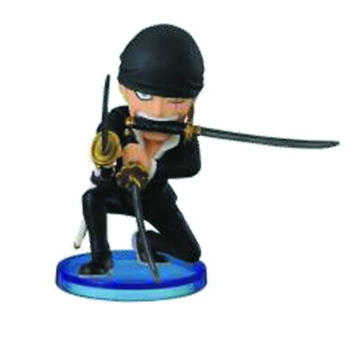 BANPRESTO ONE PIECE WCF DRESSROSA V2 RORONOA ZORO DR08 FIGURE NEW
