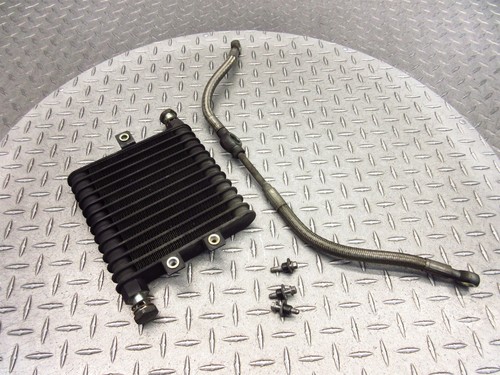 Tubos de radiador de enfriador de aceite Triumph Bonneville T100 2005 01-08 OEM - Imagen 6 de 9