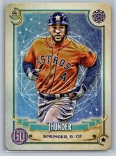 2020 topps gypsy queen baseball george springer tarot of the diamond #13