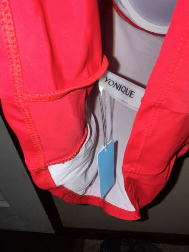 Neu mit Etikett wunderschöner brandneuer 2-teiliger Badeanzug rot schwarz Bügel Tankini Größe X-Large - Bild 5 von 8