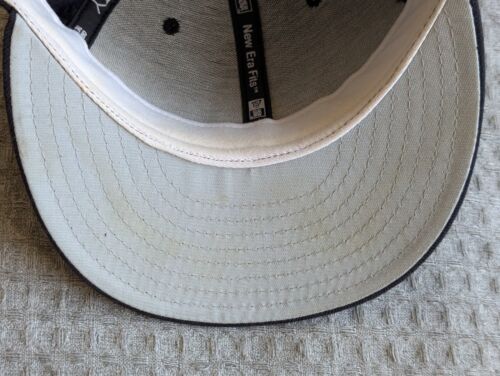 Cappello aderente New Era Arkansas Travelers adulto 7 blu lana made in USA logo pre-2013 - Foto 6 di 12