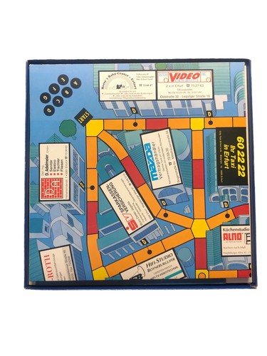 City Spiel ERFURT RARITÄT SELTEN Brettspiele Spiel Familie Städte Inhalt NEU!! - Bild 3 von 5