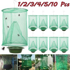 The Ranch Fly Trap Outdoor Fly Trap - Killer Bug Cage Net Perfect For Horses Lot