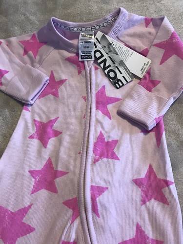BONDS zippy Zip Wondersuit 000 Star Pink Ribbies *BNWT*. 10 Items = $5 Post - Picture 3 of 4