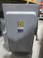 Square D H324 Disconnect Series C 200 Amp 240 Volt 3P4W Fusible Vintage