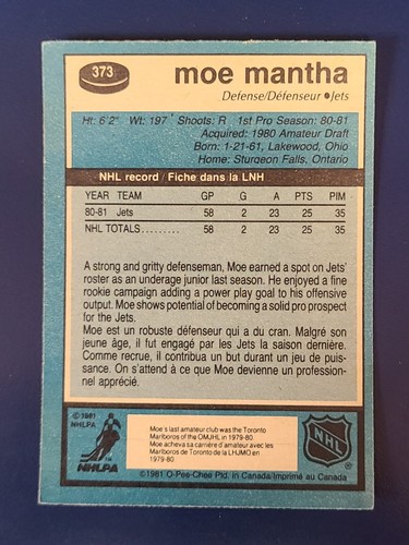 1981-82 O-Pee-Chee OPC Hockey Cards Complete Your Set You Pick Choose #268 - 396 - Picture 179 of 213