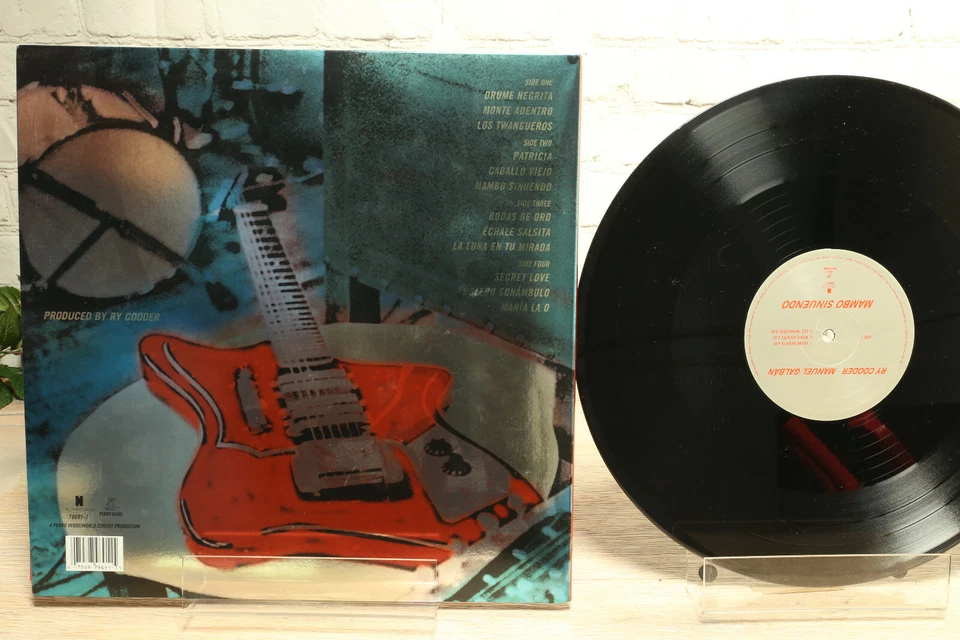 Ry Cooder Manuel Galbán MAMBO SINUENDO Nonesuch Perro 79691-1 Vinyl GF 2LP NM/VG - Bild 2 von 4