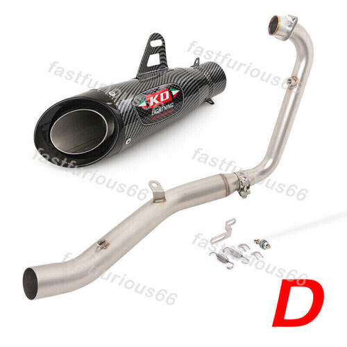For LIFAN KP mini150 15-23 Exhaust Muffler Header Pipe Stainless Steel Slip On - Picture 9 of 13