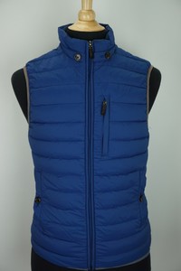 Ted-Baker-Warmy-Royal-Blue-Quilted-Puffer-Down-Vest-Sz-2-Small-MINT-CONDITION
